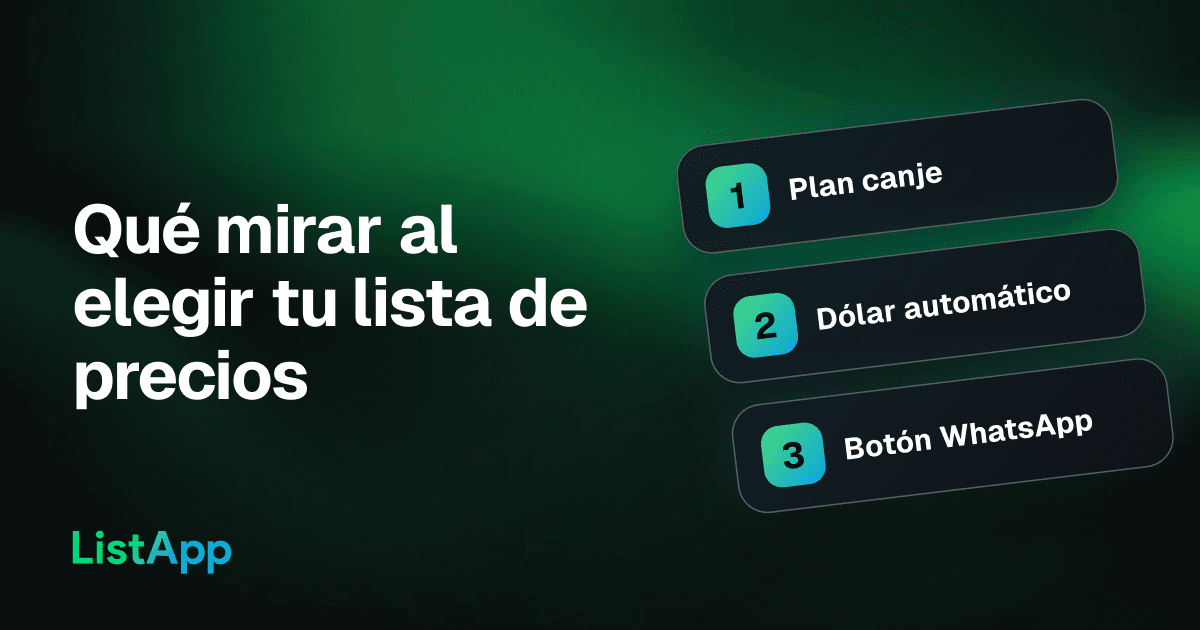 Plataformas para armar listas de precios de celulares: qué tener en cuenta